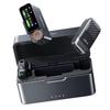 UGREEN Mic6 Бездротовий петличний мікрофон 2 передавачі 1 приймач Зарядний кейс Шумозаглушення Гарячий башмак для камери iPhone Android Запис відео для влогів Стрімінг