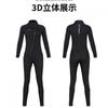 5mm Womens Neoprene Wetsuit Diving Surfing Snorkeling Winter Swimming Warm Full Suit