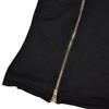 Frauen Mode Brief Muster Hoodie Casual Kurzarm Kordelzug Zipper Hoody Bodycon Kurzes Kleid