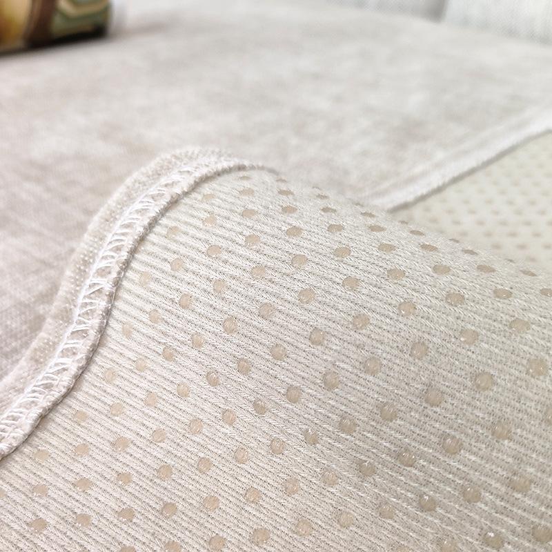 Nový moderní žinylkový potah na pohovku Jednoduchost potah na pohovku Jednobarevný protiskluzový polštářek na pohovku chránič na pohovku pohodlný potah na pohovku