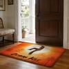 Action TV CCobra KKai Movie Floor Mat Soft Flannel Absorbent Mat Non-Slip Rug Home Bedroom Bathroom