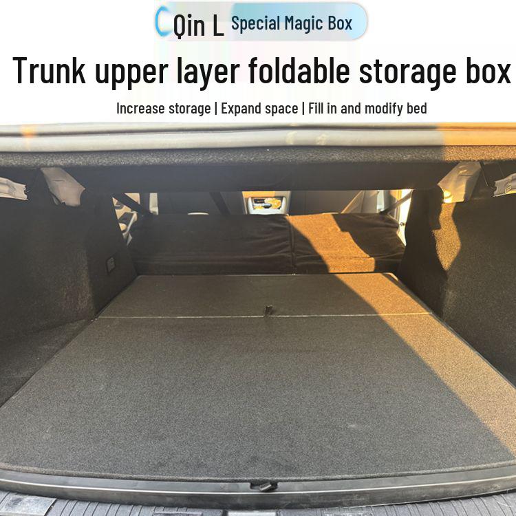 Trunk Storage Box for 24 BYD Models: Qin, L, Seal, 06 - Lower Layer, 80KM Range