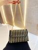 Retro Rhinestone Single Shoulder and Crossbody Evening Bag