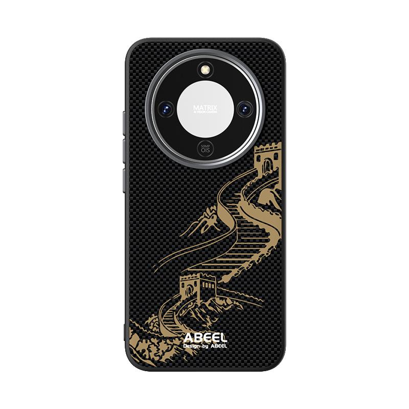 High-end Business Carbon Fiber Pattern Protector Case For Honor X70/X9D Magic 8 Lite 7 Pro Magnetic Anti-Drop Shockproof Charging Cover