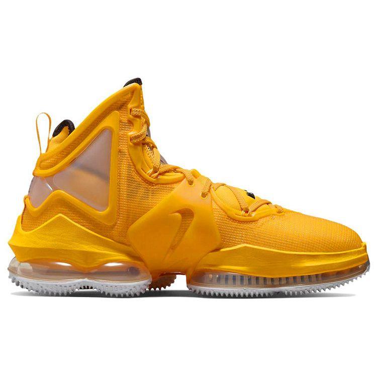 Nike LeBron 19 Hard Hat Men Sneakers Yellow CZ0203-700