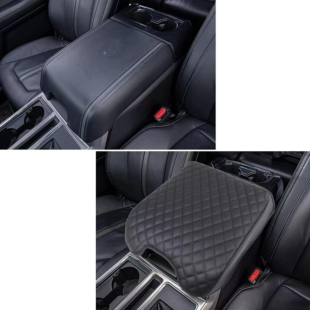 Ford F15-F20 Central Armrest Leather Pad & F250/F350 Heightening Cover
