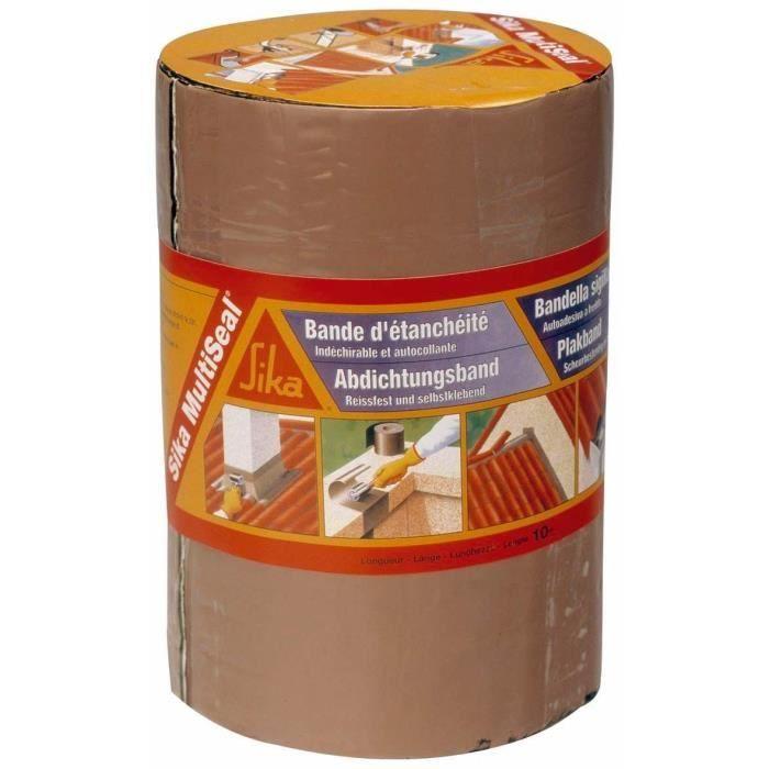 Sika sikamultiseal bituminous waterproofing tape - terracotta - 225mm x 10m
