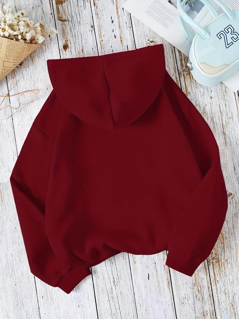 2025 Autumn and Winter Women's Butterfly Print Hooded Sweatshirt Long Sleeve Pullover Comfortable Casual Warm Sweatshirt Y2K Top