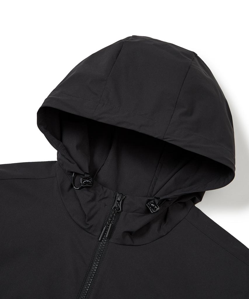 Snowpeak Apparel Pro Short Sleeve Hooded Anorak Dark Charcoal (S23Mmtan30)