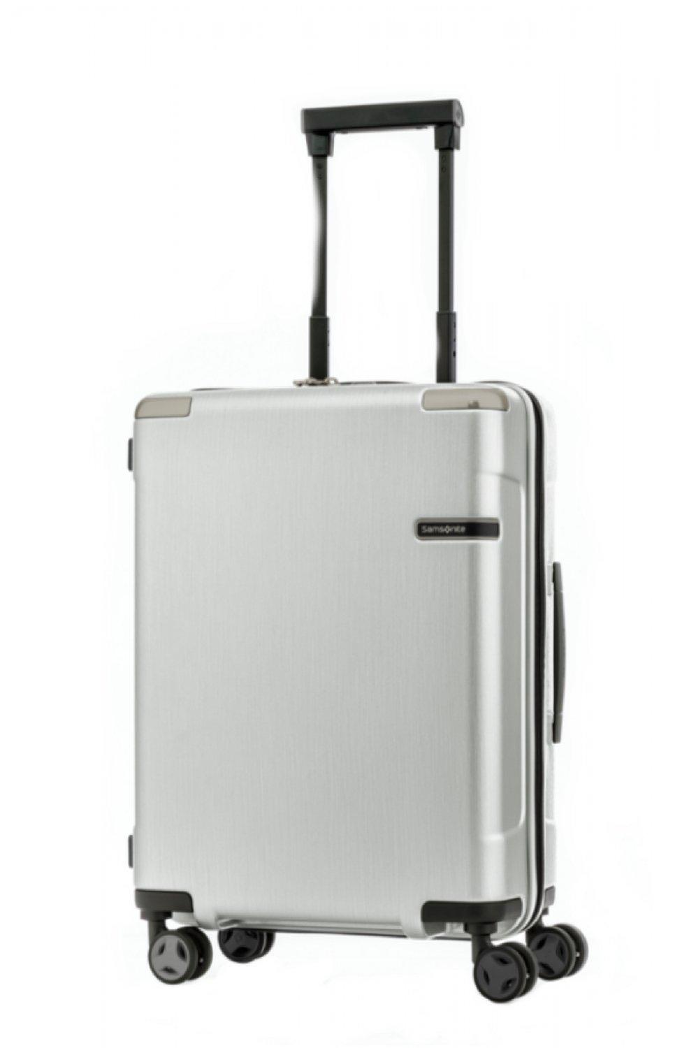 

Suitcase Carry Case EVOA Spinner 55 36L 55 cm allowed Brushed silver [Samsonite] 3.4kg Carry-on