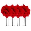 6 Pcs Hairpin Clip Barrettes Flower Girl Party Chic Accessories Wedding Zinc Alloy Rose Headdress Miss Bride