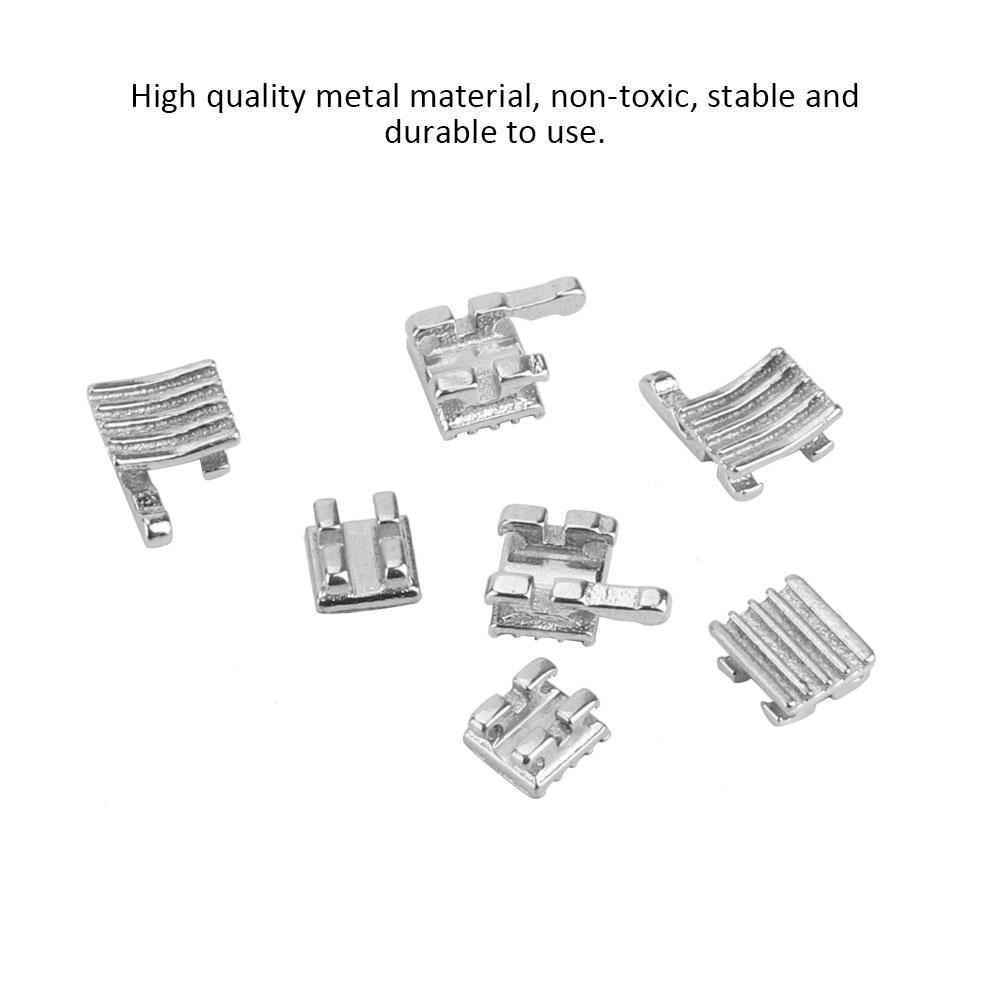10 Packs Metal Dental Teeth Orthodontics Brackets Braces 022" Slot 3-4-5 Hooks