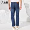 Antonio Men's Modal Cotton Blend Lightweight Straight Jeans