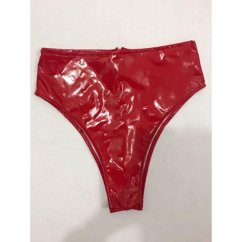 

Эластичные кожаные брюки со средней высокой посадкой для вечеринки, костюма, сценической одежды White S