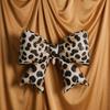 2pcs Aluminum Foil Bowknot Balloon Romantic Festival Party Balloon Leopard Print Balloon  Graduation