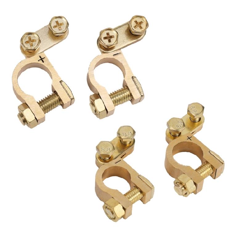 Anti-Rust Thick Copper Battery Terminal For Better Conductivity And Long Lasting Functionality Increased Load Capacity