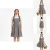 The Wizard Of Oz Style Cosplay Dress With Lightweight Fabric For Themed Party Wear
