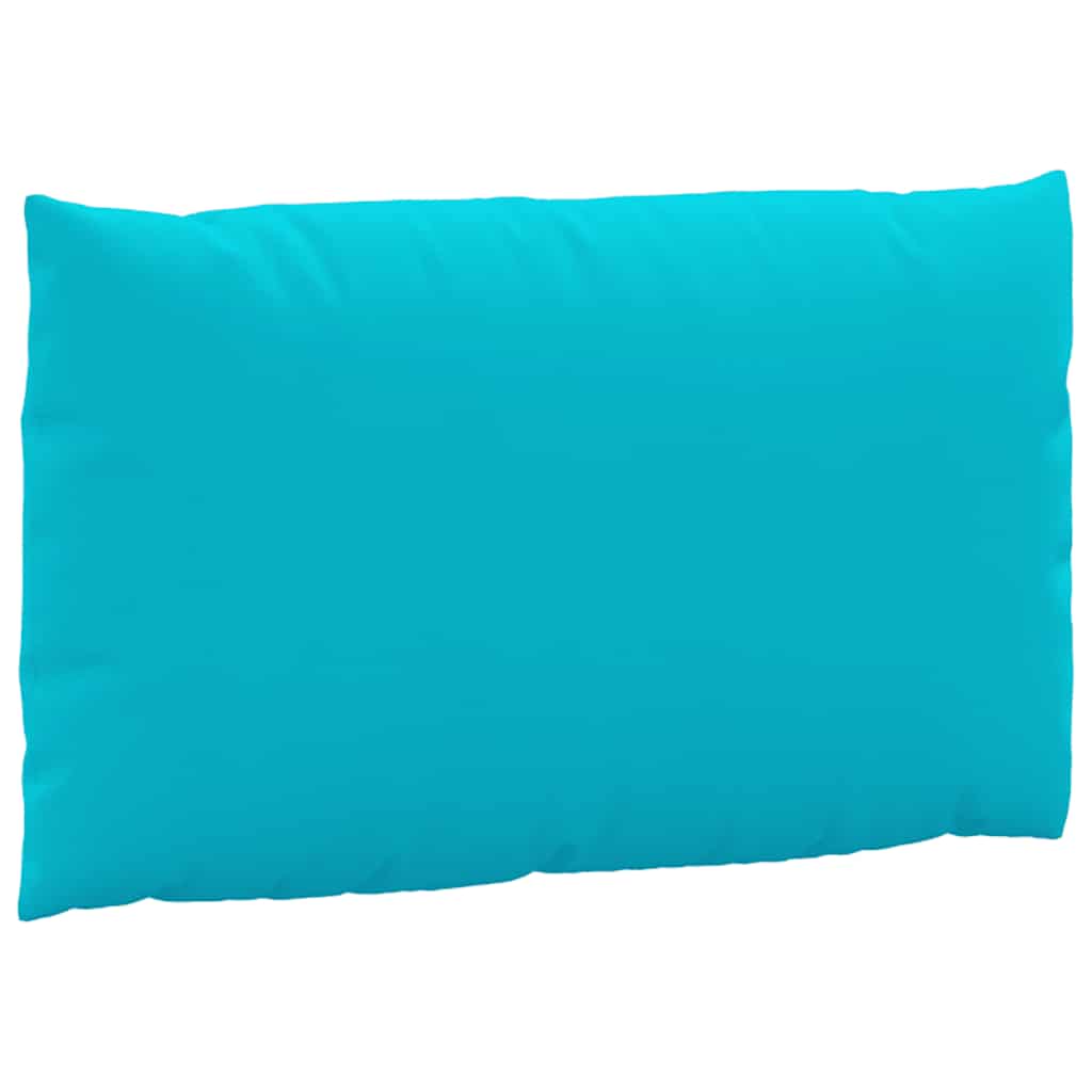 Vidaxl Pallet Cushions, 3 Pcs, Turquoise, Oxford Fabric