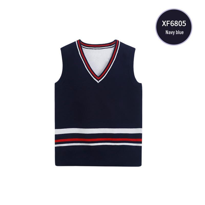 Autumn British Style Kindergarten and Primary School Uniform Skirt Set