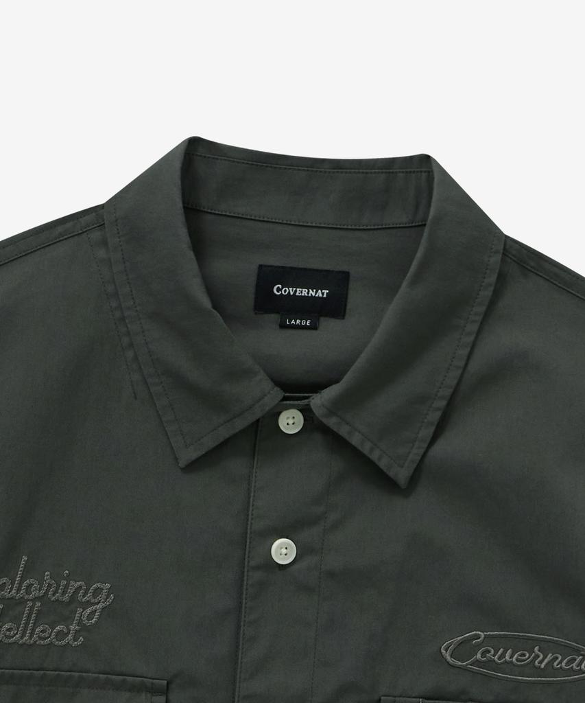 COVERNAT Cordura Work Shirt Charcoal