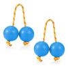 2 Pair Rhythmic Balls,Portable Kashaka Rhythmic Shaker,Comfortable To Hold Musical Fingertip Ball For Music Lovers