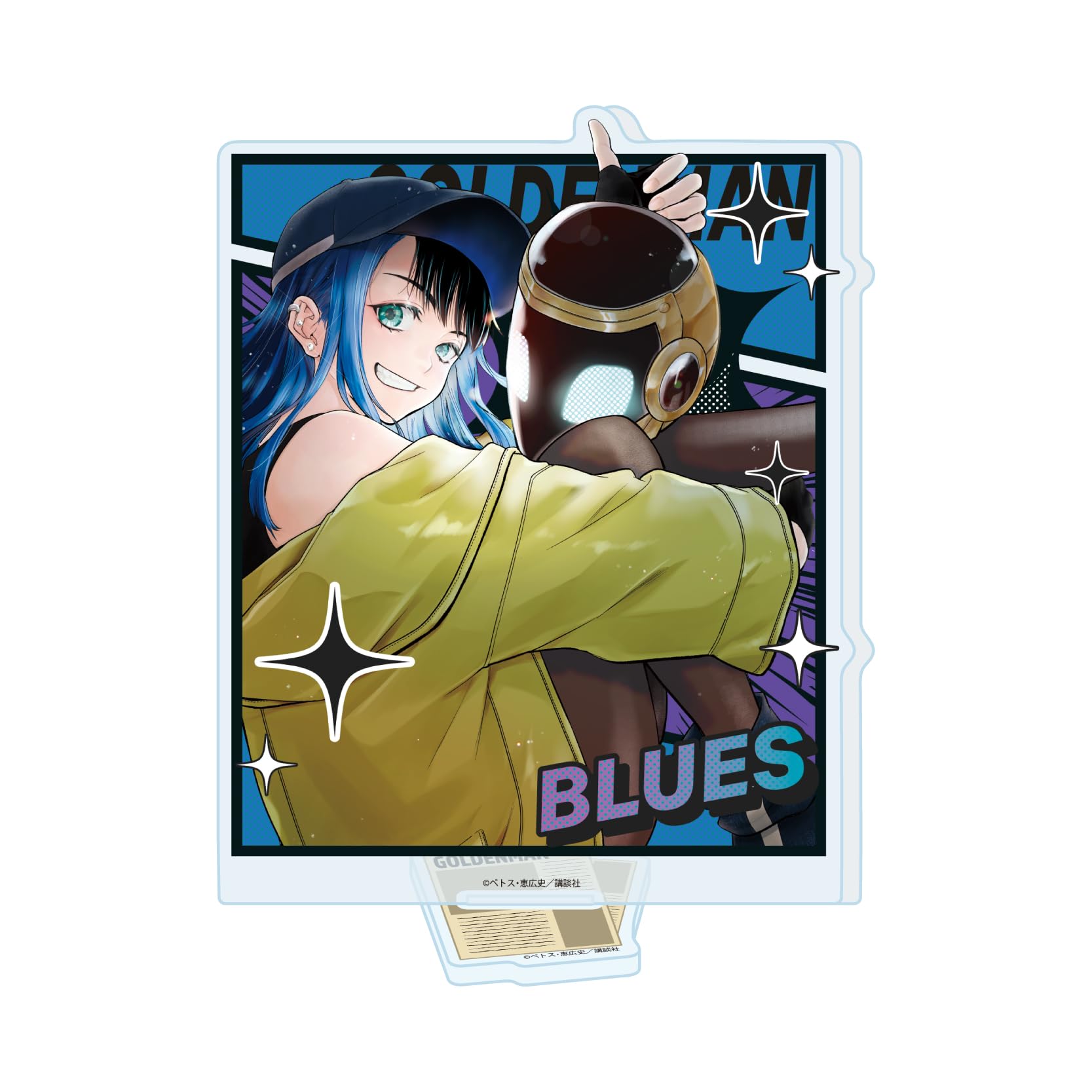 

Золотой Человек 02 Блюз Акриловая Подставка [Официальная Иллюстрация]