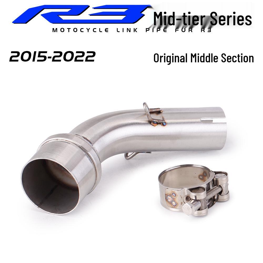 Exhaust Connector Pipe for YZF-R3 MT03 Motorcycle