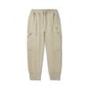 Li Ning X Jackie Chan Collaboration Kung Fu Series Loose Comfortable Sports Casual Pants Men Pants Dark-Green AKLV617-4