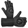 HAMITOR BBQ Grill Gloves Heat Resistant: 1472℉ High Temp Resistance Fireproof Glove for Grilling Smoking Barbecue - Washable Long Oven Mitts