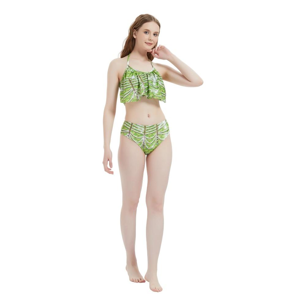 Neuer Sommer Kinder Meerjungfrauen Badeanzug Meerjungfrau Heißwasserquelle Tube Top Fischschwanz Mädchen Prinzessinnenkleid Spielkostüm