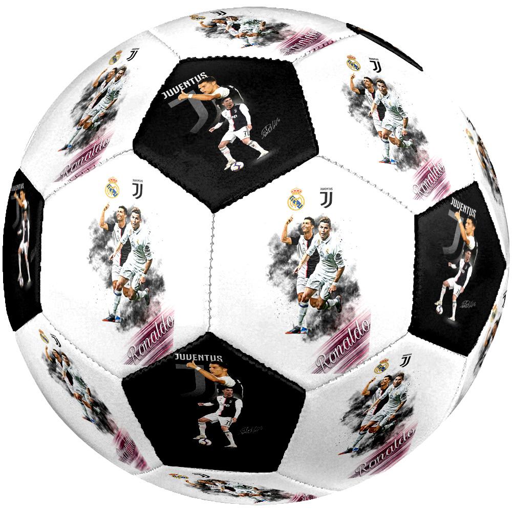 Ronaldo's Portugal Jersey Soccer Ball Size 5 Football Machine-Stitched Indoor/Outdoor Training and Matches Ideal for Soccer Enthusiasts