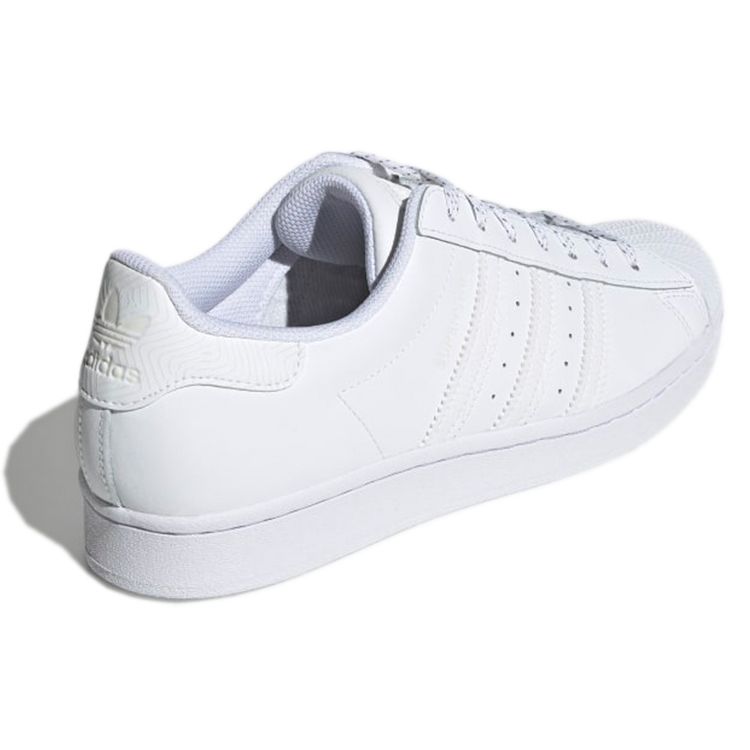 Adidas Superstar Triple White Unisex Sneaker Wolkenweiß H00201