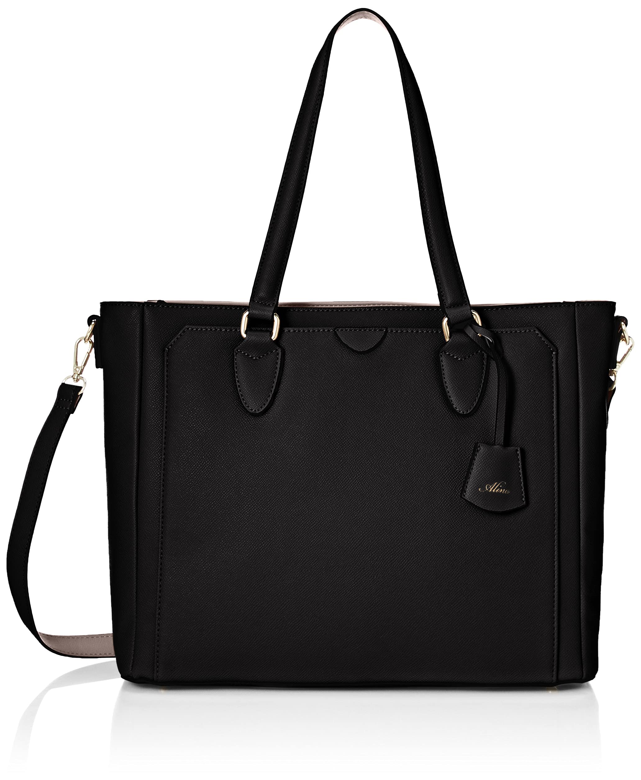 

Business bag tote ladies A4 size inch PC compatible 2way Alina 11022 13.3 чорний