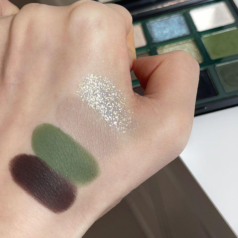 9 kolorów paleta cieni do powiek Retro francuski styl cieni do powiek czarny oliwkowy drobny, nie latający proszek trwała paleta cieni do powiek do makijażu smokey eye
