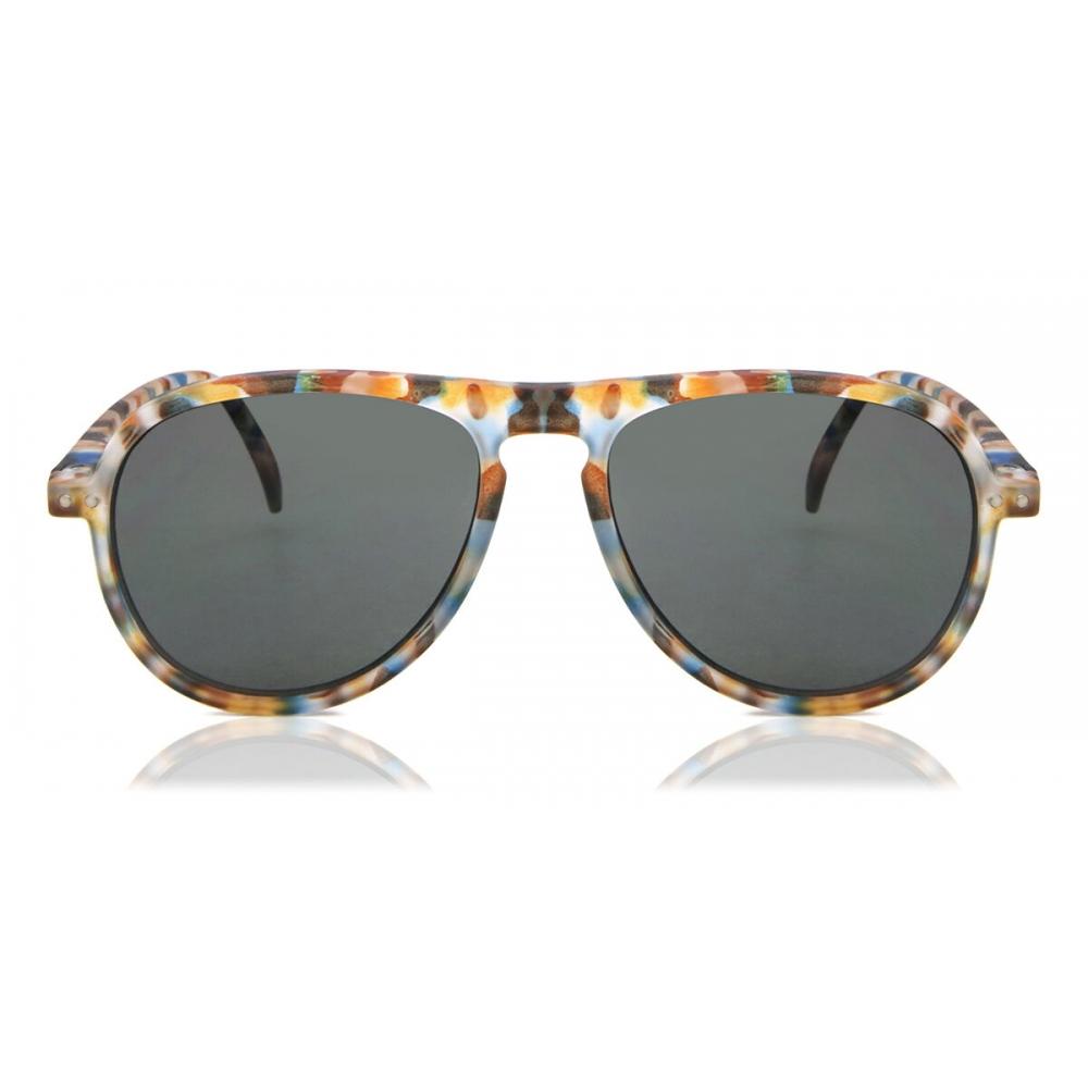 

IzIpIzI I Sun Blue tortoIse slmsIc18 unIsex Sunglasses /+0.00-21-151