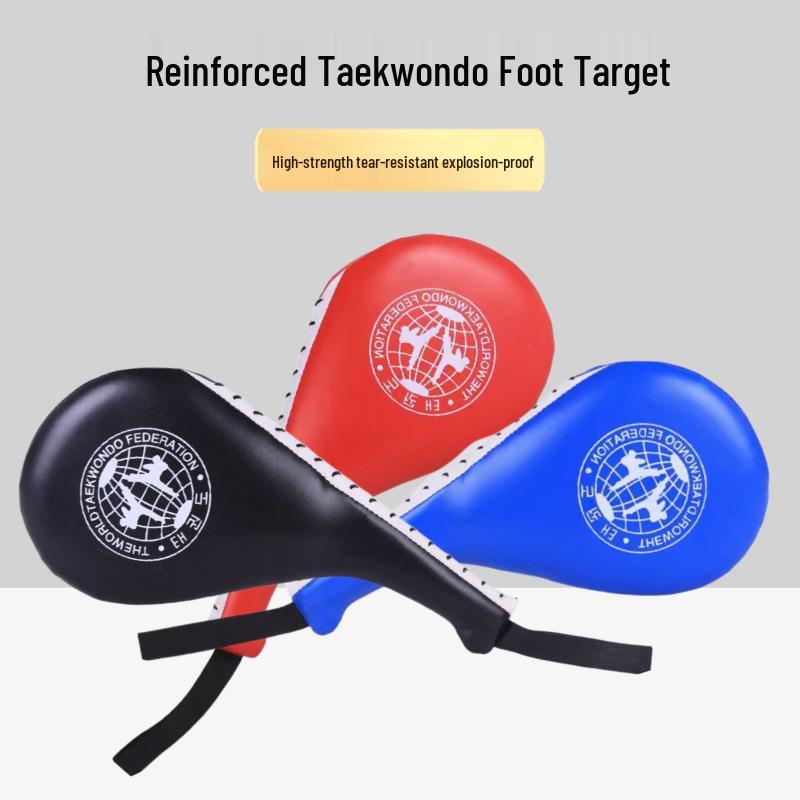 Adult Taekwondo Chicken Leg Double Target and Sanda Hand Target красный