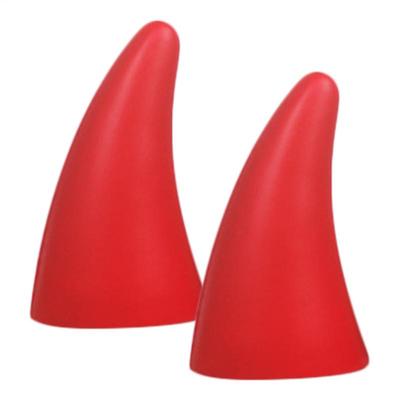 Devil Horn Car Roof Decoration 3D Stereo Bumper Hood Stickers Car Helmet Sticker Decal Waterproof Styling Bull Horn Search Tool