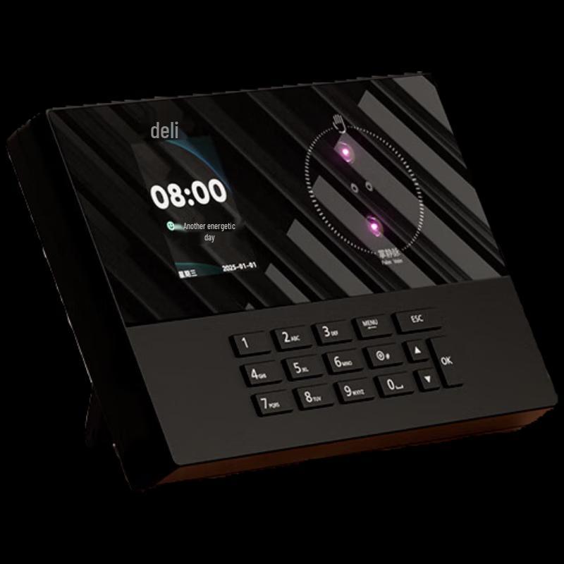 Deli AH21W Palm Vein & Facial Recognition Time Clock