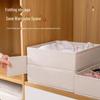 Tianshan Cotton & Linen Washable Storage Box for Bras, Underwear, Panties, and Socks
