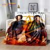 3D SPN Supernatural Zeichen Dean Sam Decke, Weiche Überwurfdecke für Zuhause Schlafzimmer Bett Sofa Picknick Reise Büro Abdeckung Kindergeschenk