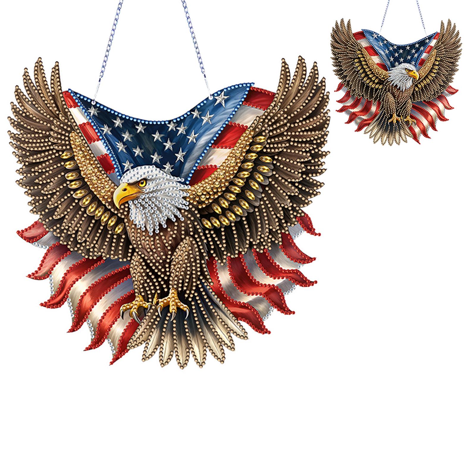 

Bunny Easter Egg Rhinestone Diamond Art Pendants DIY Diamond Art Pendant Kit Diamond Painting Ornaments for Garden Window Decor