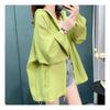 Navava Simple Thin String Hooded Zip Up Cardigan Nc117