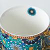 Moroccan Style Luxury Coffee Afternoon Tea Cup Ceramic Cup and Saucer Set Exquisite Cappuccino Coffee Milk Breakfast Cup 250ml