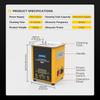 AUTOOL CT80 Professional 1.6L Injector Cleaning Tank Digital Cleaner With Heater Hot Water