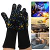 800  degrees  C High temperature Resistant Gloves Flame Retardant Non-Slip Waterproof for BBQ Microwave Oven