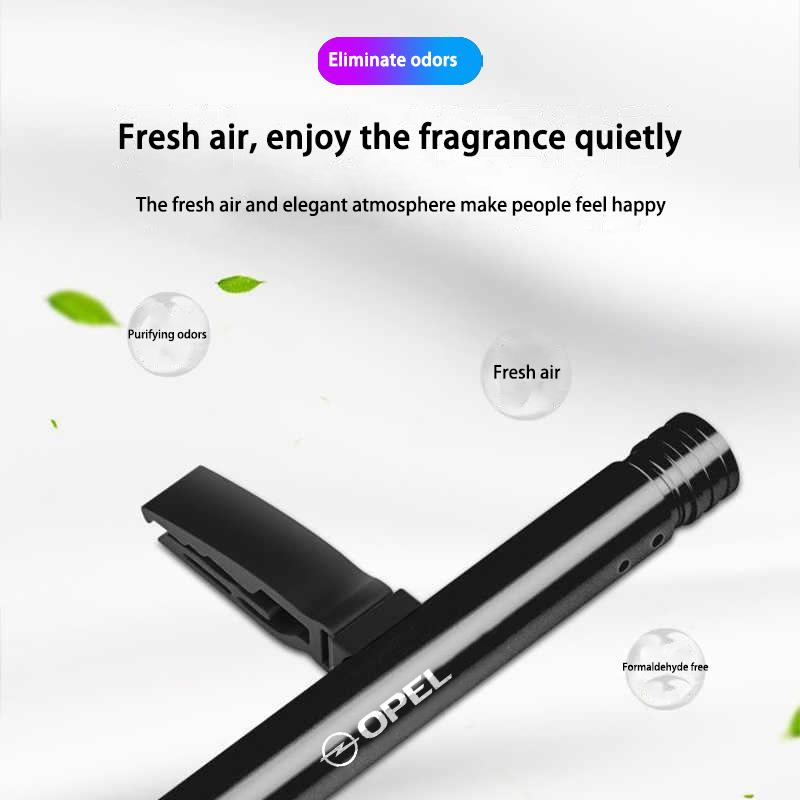 Automobile Air Purifier Solid Perfume Diffuser Rod For Opel Corsa D Astra Insignia Mokka Adam Combo OPC Vauxhall Vectra H G J Kr8