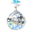Garden Ornaments Crystal Wind Chimes With Stainless Steel Frame Producing Rainbows Hues For Outdoor Display
