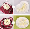 Multifunctional Egg Cutter Stainless Steel Egg Slicer Sectioner Cutter Mold Flower-Shape Luncheon Meat Cutter Kitchen Gadgets