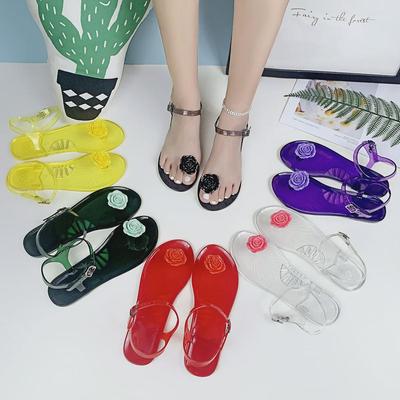 Bestseller Damen Camellia Jelly Sandalen - Rutschfeste Weiche Sohle