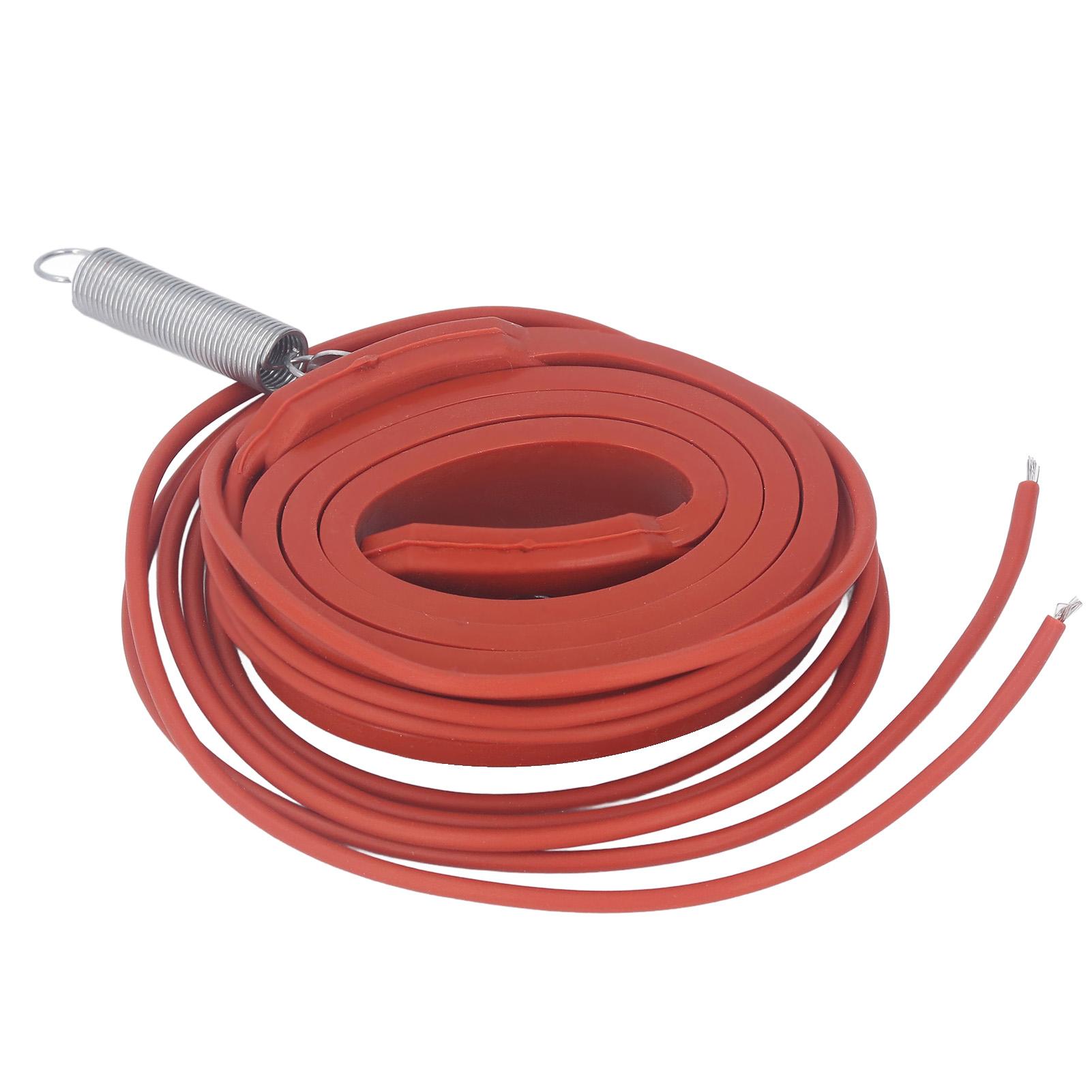 

AC220V 40Вт Лента для обогрева водопроводных труб Защита от замерзания Нагревательный кабель для трубопровода для двигателя Погружной насос